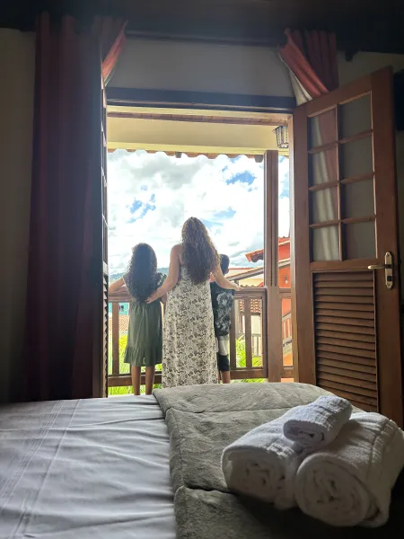Família na Villa Zen